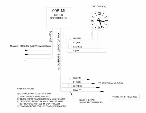 Tower Clock Wiring Diagram