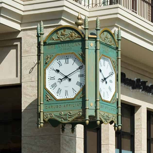 Clock The Grove at Farmers Market