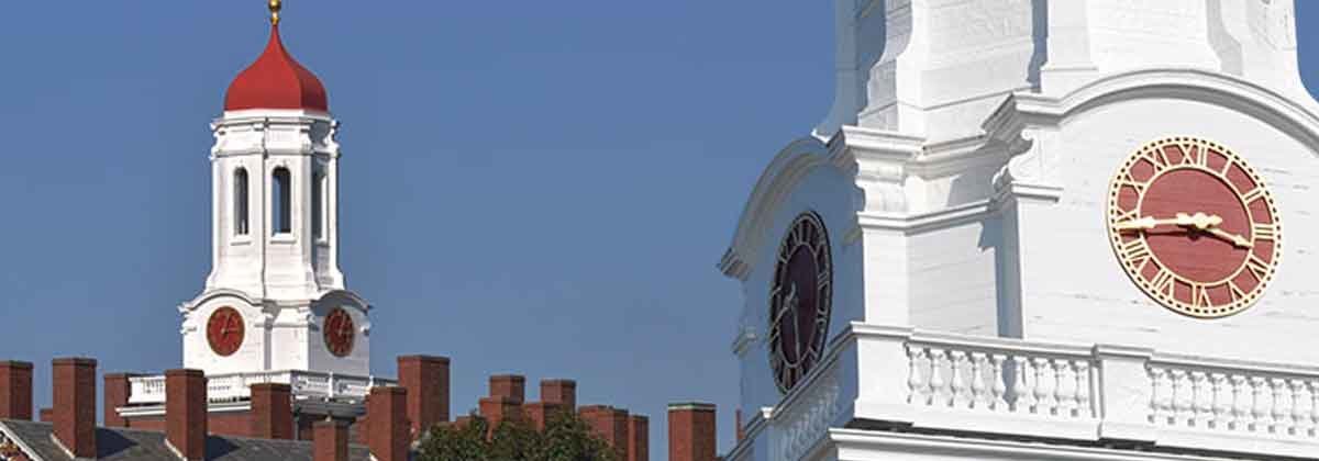 Harvard Dunster Hall Tower Clocks
