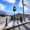 Photo of Post Clock with protective bollards Woodbridge Township, NJ